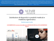 Tablet Screenshot of altairsystem.it